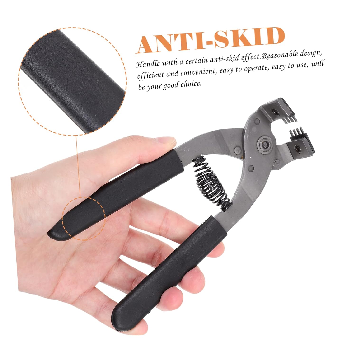 OSALADI Leather Hole Punch Tool DIY Leather Craft Supplies Precision Punching for Sewing Stamping Crafting Projects Durable Design for Beginners Intermediate Users