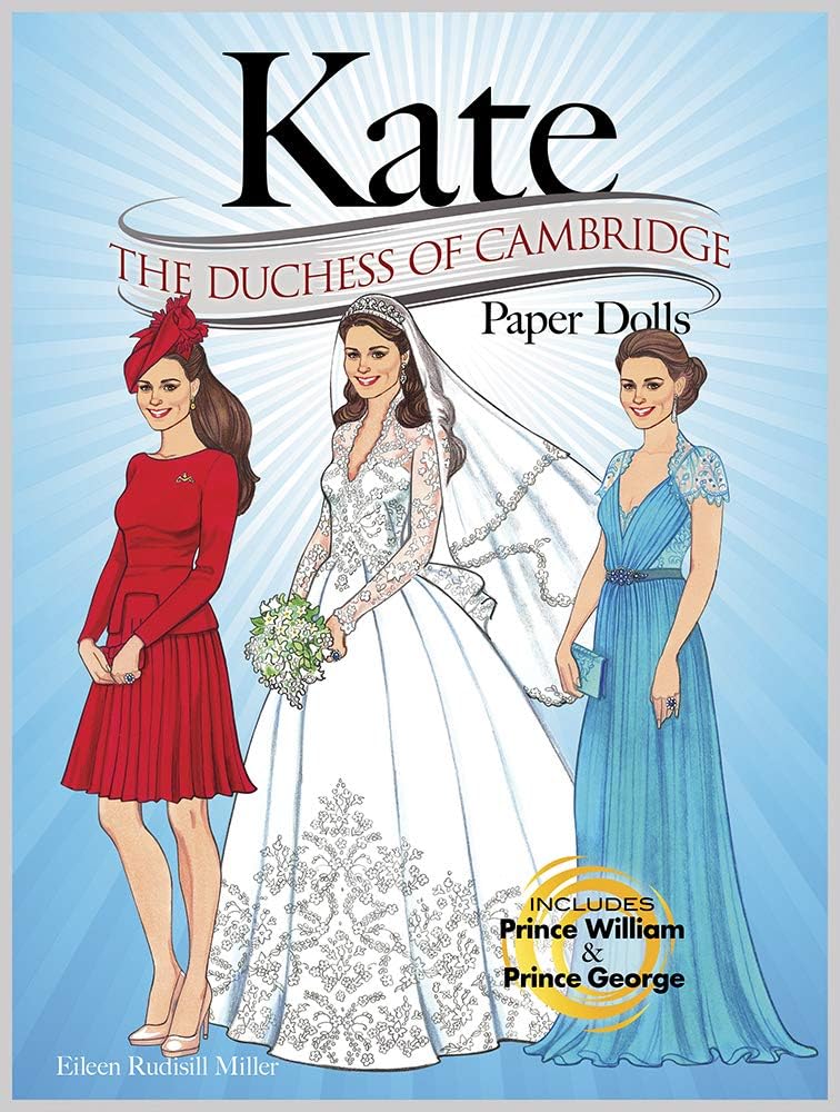 KATE: The Duchess of Cambridge Paper Dolls (Dover Paper Dolls) Paperback โ April 16, 2014