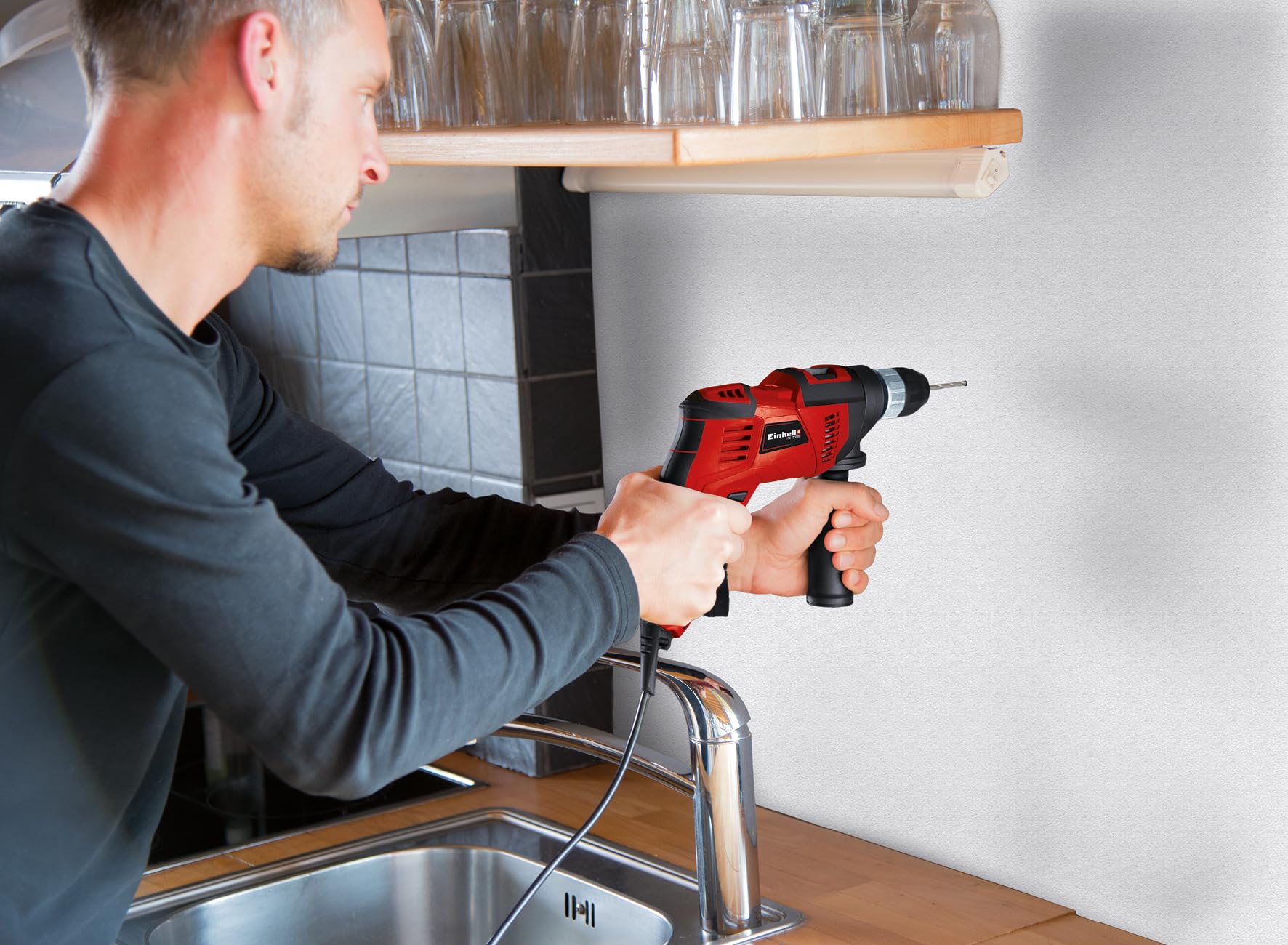 Image secondaire de Einhell Perceuse à percussion TC-ID 1000 E Kit