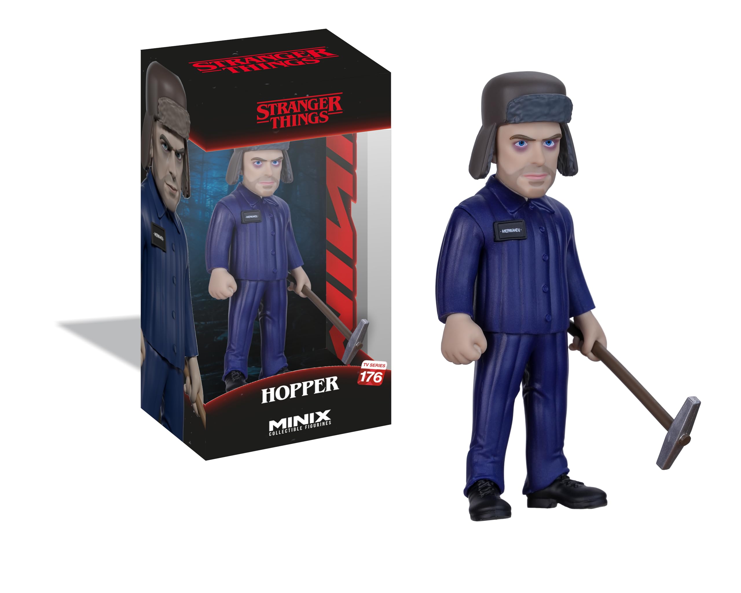 Minix Stranger Things Series 4 Hopper Collectible Figurines #176