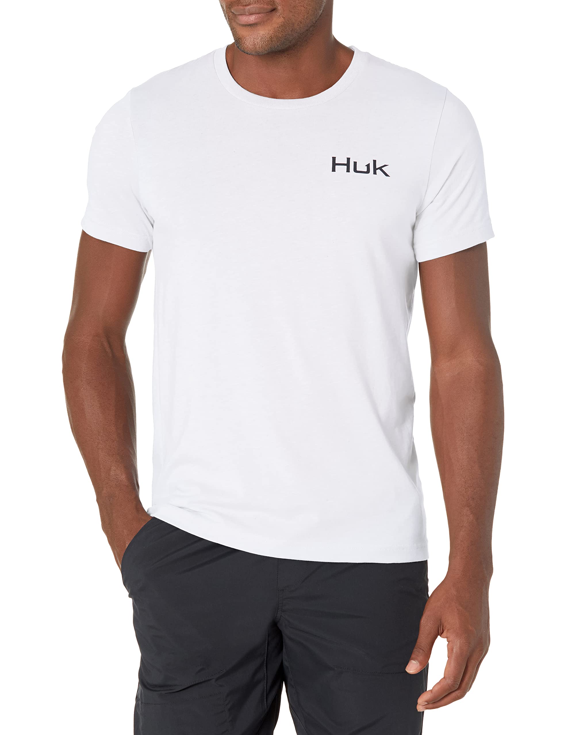 HUK Mens Performance Fishing Logo Tee, Short Sleeve T-Shirt for Men — view 87
