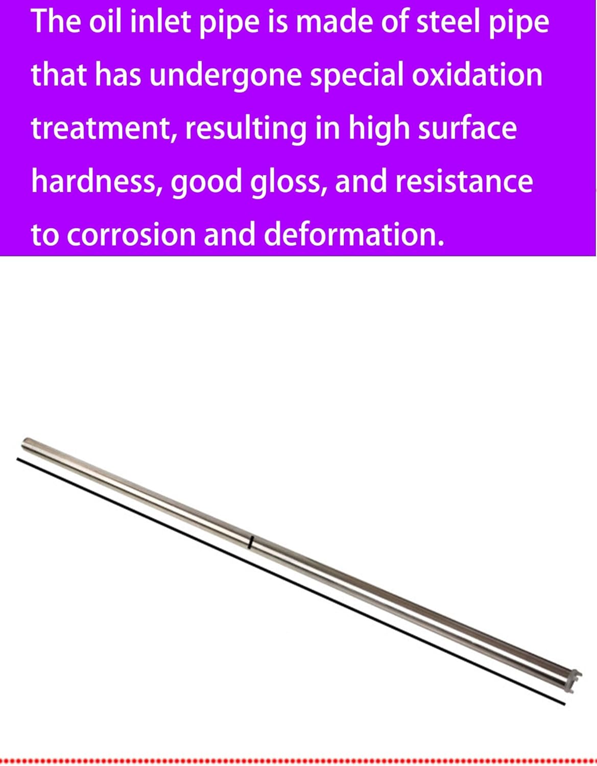 Manual Oil Drum Pump - Hand Crank Rotary Fuel Transfer Pump, Stainless Steel Heavy Duty Barrel Pump Kit for Diesel, Petrol, Heating Oil(Hose: 100cm/3.3ft)