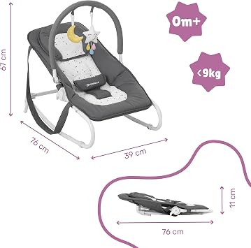 Badabulle Easy Baby Bouncer, baby chair, baby rocker
