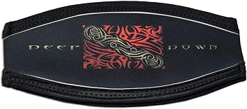 Innovative Scuba Mask Strap Wrapper One Size, Deep Down Tribal