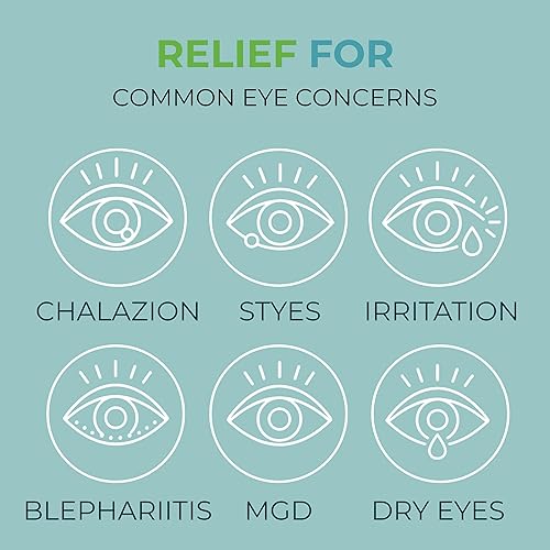 Miniatura 9 de NOVEHA 60 toallitas de aceite de árbol de té para párpados y pestañas, con ácido hialurónico, té verde y manzanilla para blefaritis, picazón y ojos