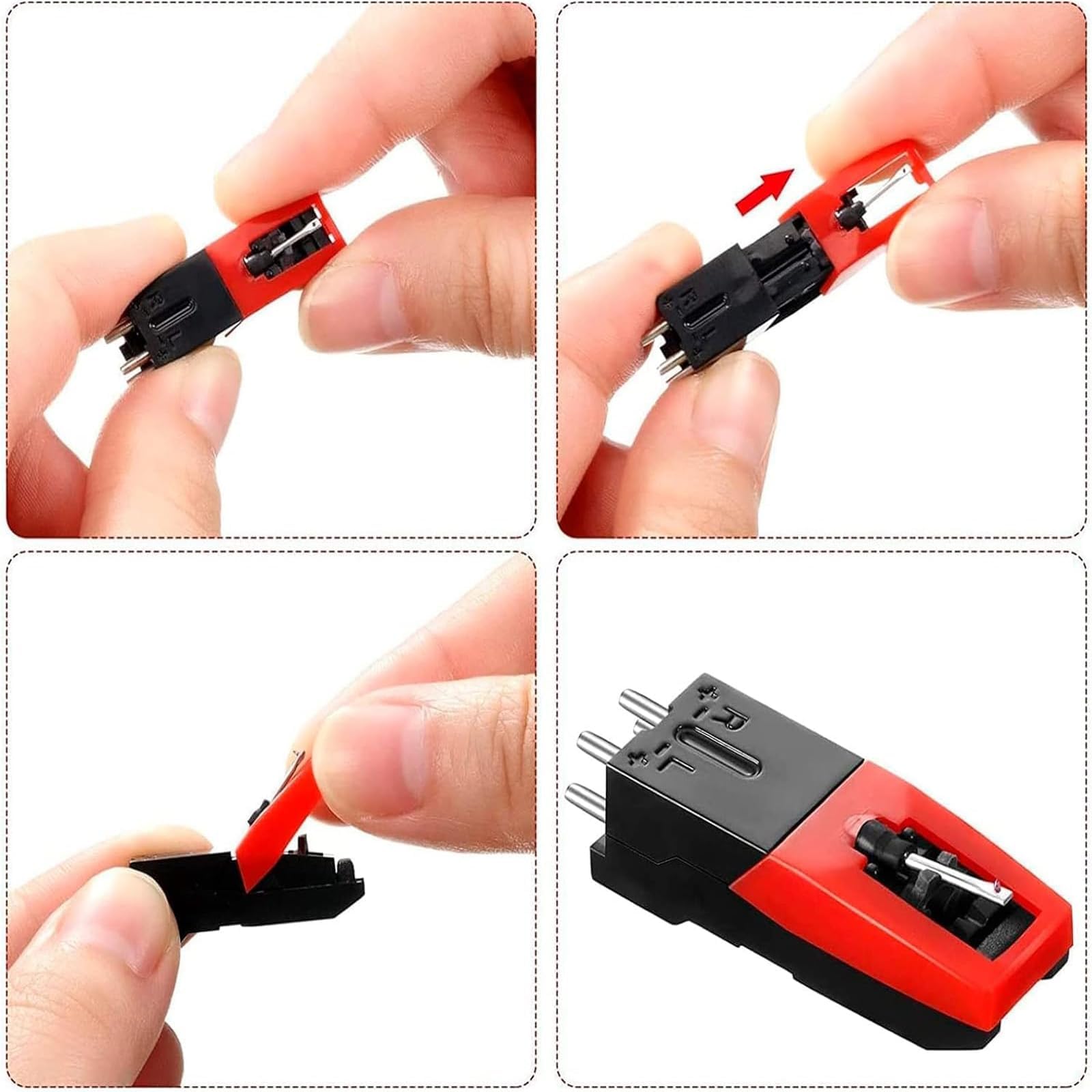 Record Player Needles 3pcs Record Player Needle Replacement,Turntable Replacement Needle for Vinyl Record Player LP, Phonograph - Image 4