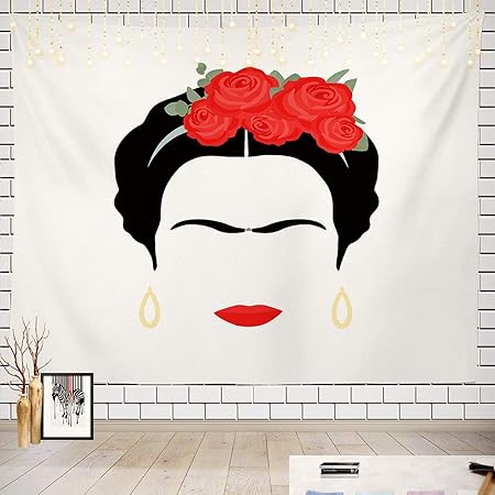 Amazon Com Lunarable Mexican Tapestry Mexico Culture Themed Print Of A Sombrero Hat Maracas And Serape Blanket Rug Folk Art Picture Fabric Wall Hanging Decor For Bedroom Living Room Dorm 30 X 45