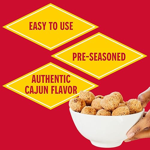 Miniatura 6 de Louisiana Fish Fry Products Homestyle Hush Puppy Mezcla de harina de maíz sazonada - Paquete de 2