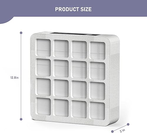 Miniatura 4 de F8 PreMax - Filtro de repuesto HEPA de prefiltro compatible con prefiltro IQ Air HeathPro Series Pre-Max, filtro de repuesto True HEPA de primera