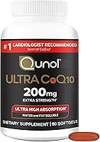 Vista 12 de Qunol Cápsulas blandas CoQ10 de 200 mg, Ultra CoQ10 - Suplementos de coenzima Q10 de ultra alta absorción - Suplemento antioxidante para la salud