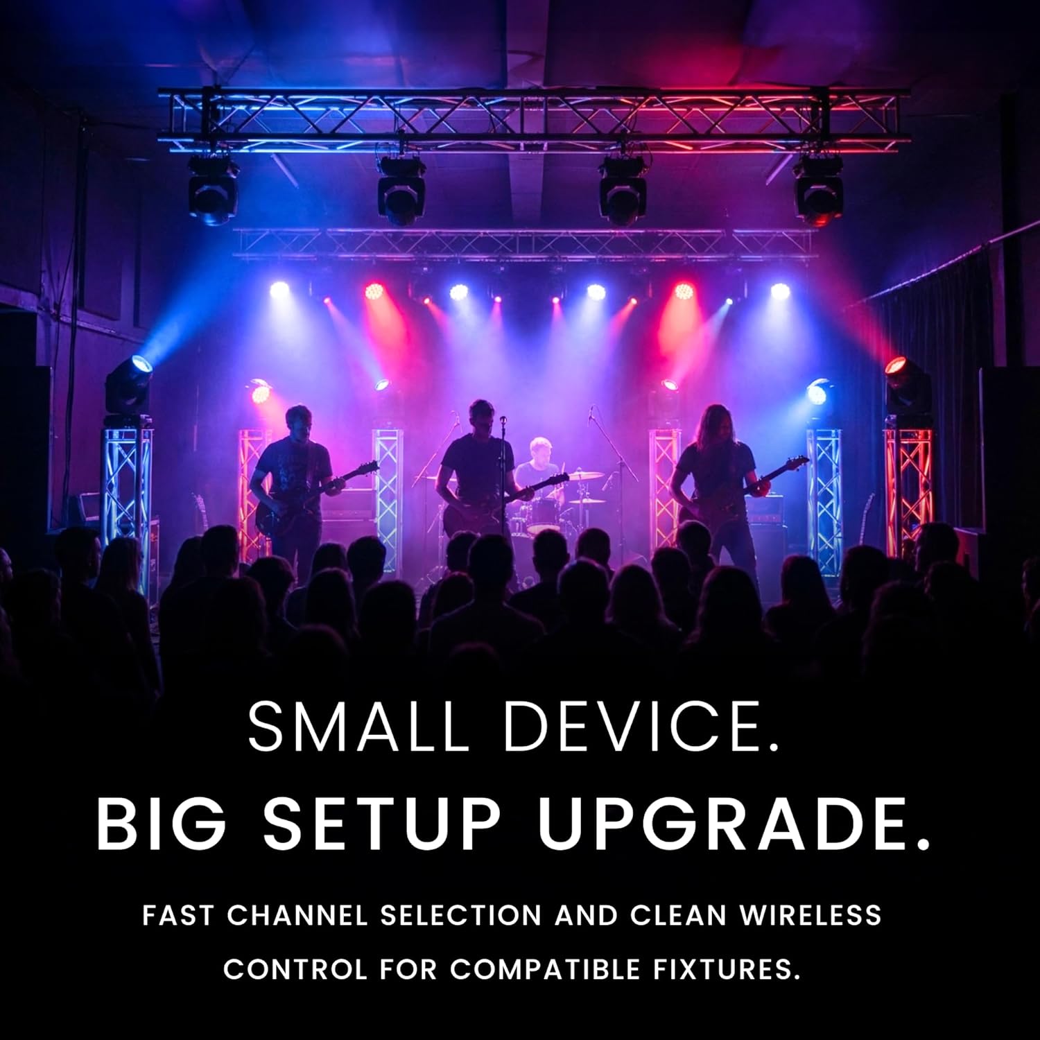 CHAUVET DJ – D-Fi USB 2 Wireless DMX Transceiver (4 Pack) | Finger-Sized USB Device for DMX and ILS Signal Transfer, Cable-Free Lighting Control, Direct USB Power, Simplified Channel Selection