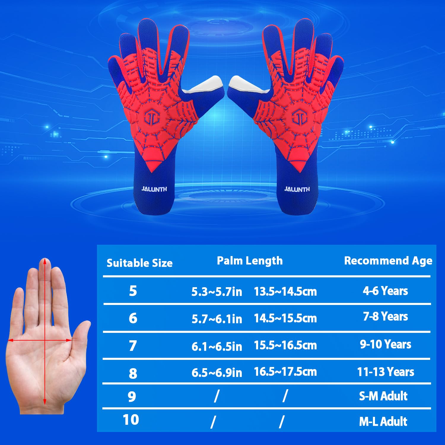 West Ham United FC Delta Guanti da Portiere Cresta Bambini