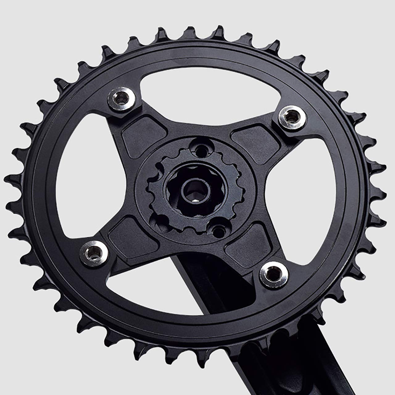 Amazon.co.jp: 自転車クランクセット、175mmアルミ合金マウンテン