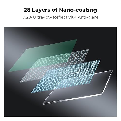 Miniatura 5 de K&F CONCEPT 3.937x5.906 in Soft GND16 (4 Stop) 28 multicapa revestido suave graduado filtro de densidad neutra impermeable/resistente a los arañazos