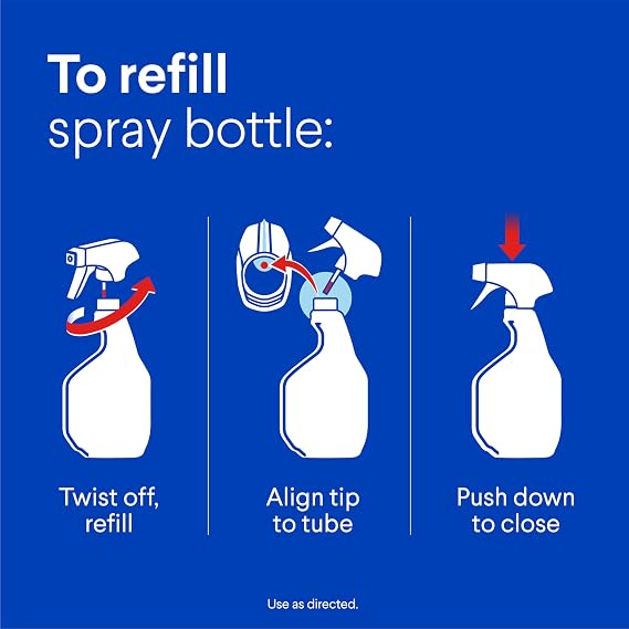 Clorox Clean-Up Multi-Surface Cleaner with Bleach, Original, Spray Bottle, 32 Fl Oz. (Pack May Vary)