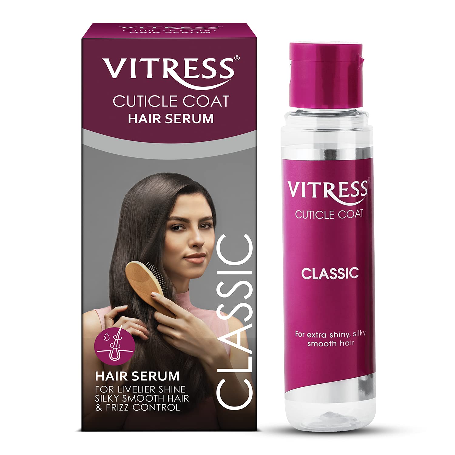 Vitress Cuticle Coat Classic Hair Serum (100 ml): Buy Online at