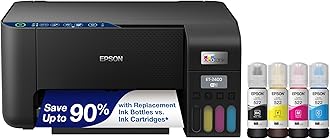 EcoTank ET-2400 Wireless Color All-in-One Cartridge-Free Supertank Printer with Scan and Copy – Easy, Everyday Home Printing, Black