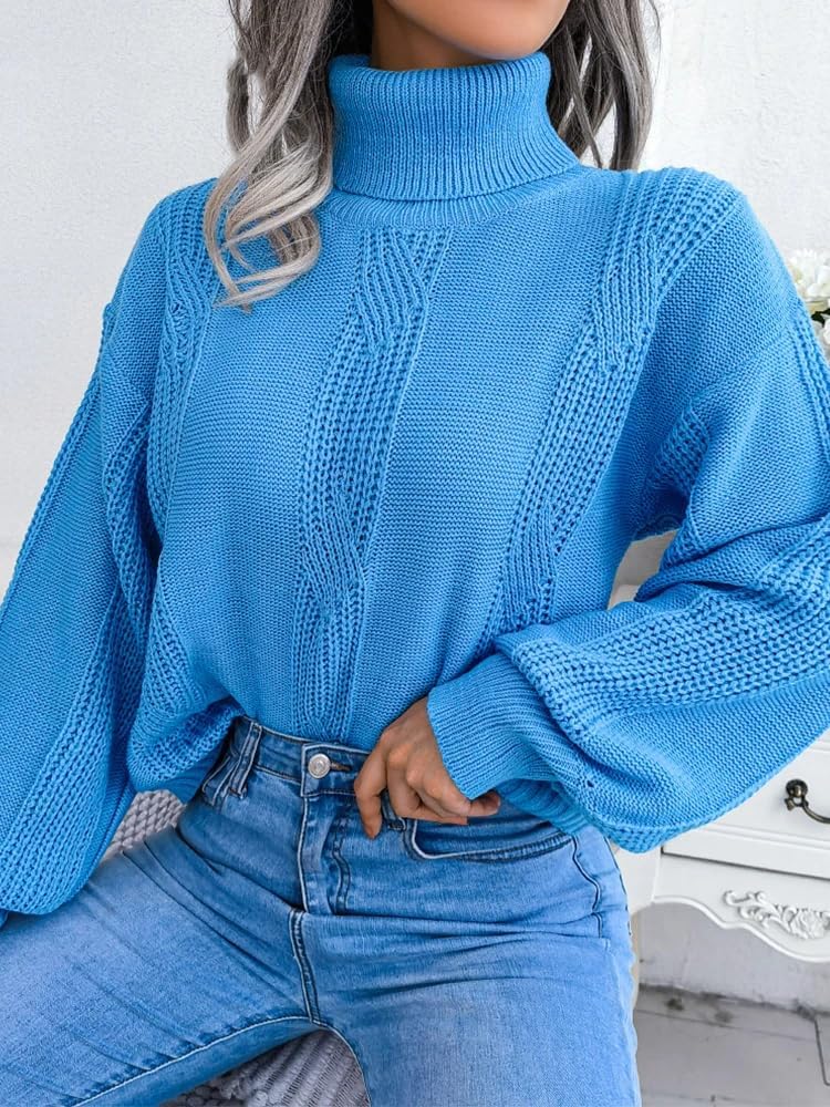 ChenKongHai Winter Turtlneck Women Casual Warm Solid Long Sleeves Tops Elastic Streetwear Autumn Knitted Sweater