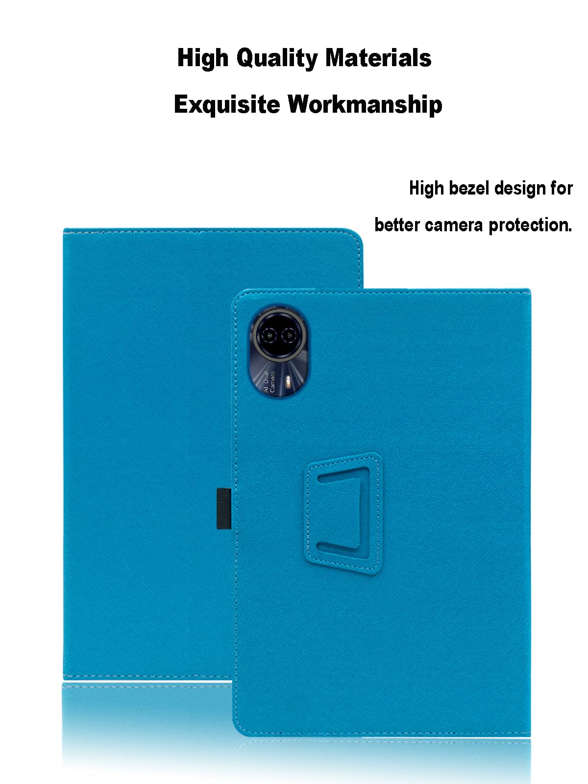 Custodia Teclast T65 Max 12.95 Pollici: Cover Protettiva Con Supporto, Portamatita E Cinturino (Nero) - 5