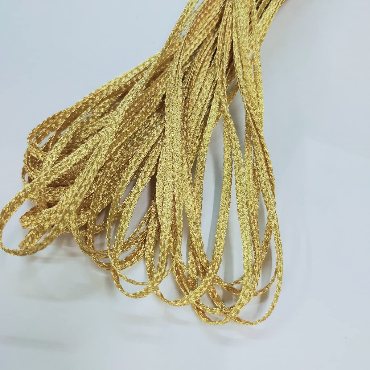 Amazon.co.jp: ラメテープ 金 ラメコード 手芸ブレード カルトナージュ