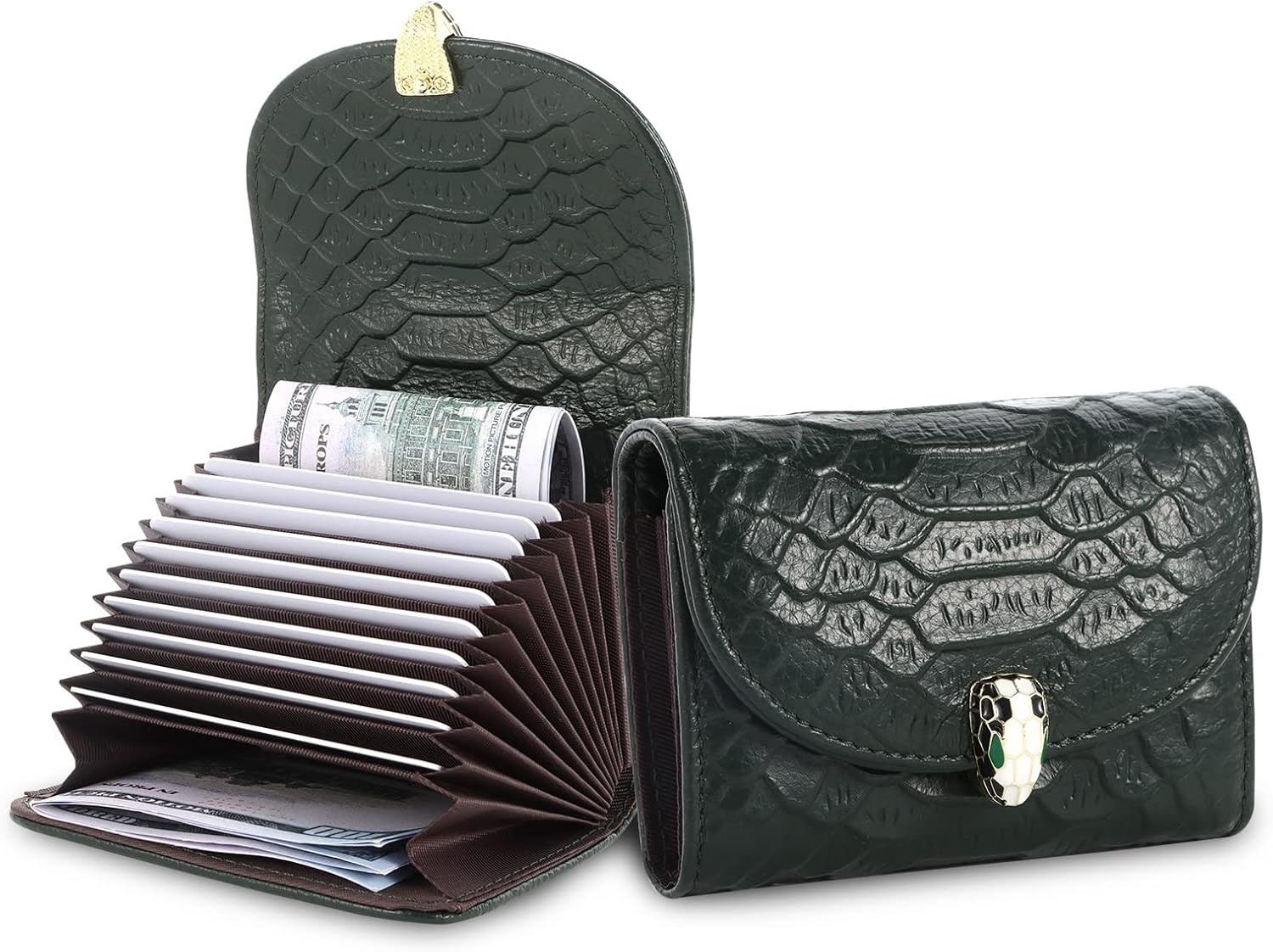 SYOSI Credit Card Holders RFID Small Wallet for Women Envelope System