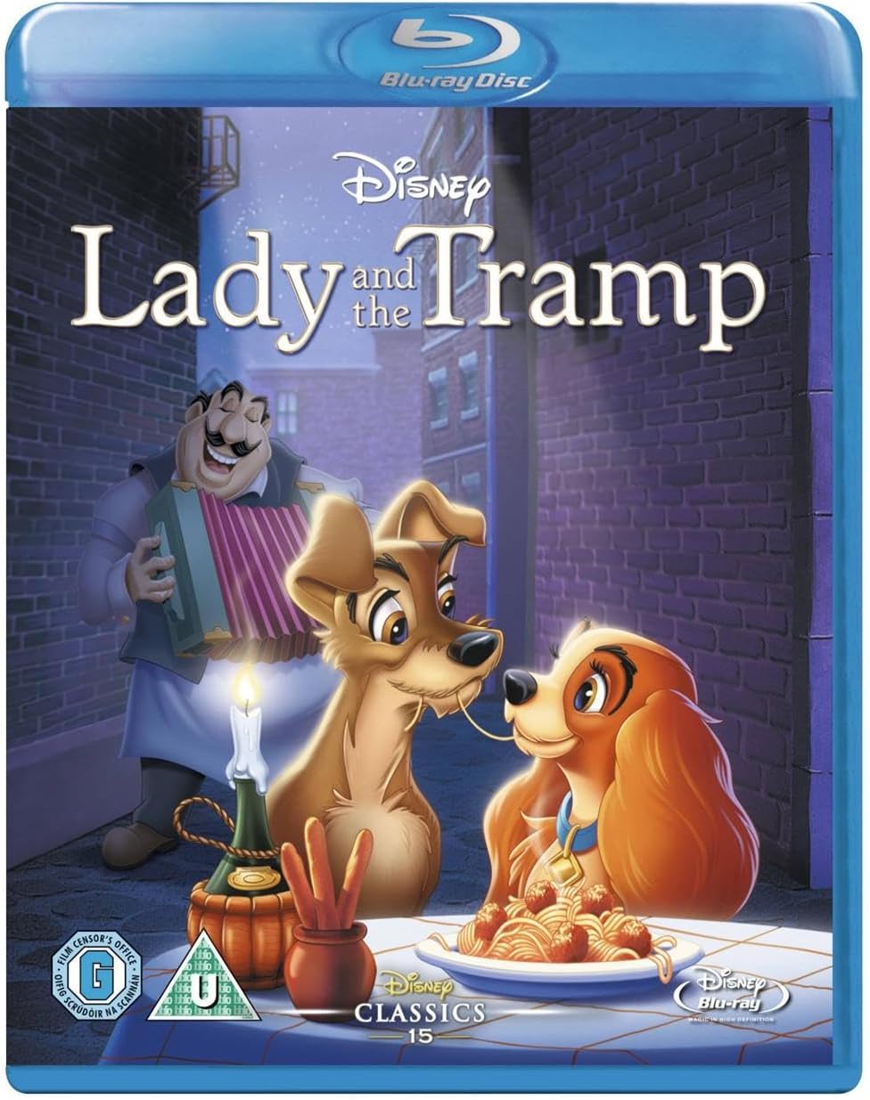 Lady and the Tramp [Blu ray] [UK Import] [Region Free]