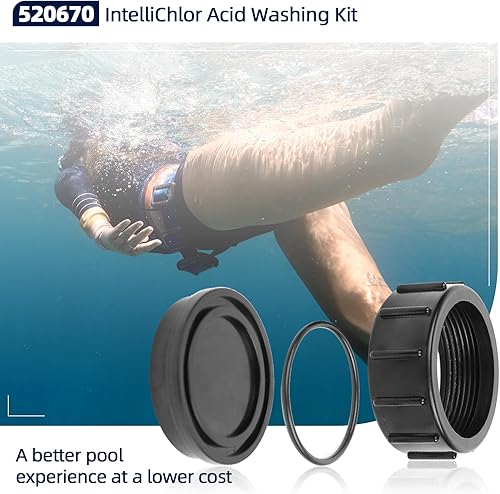 Miniatura 3 de AR-PRO 520670 El kit de lavado de ácido exacto de repuesto  Compatible con todos los modelos de clorador de sal Pentair Intellichlor  Hecho de