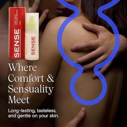 Miniatura 6 de Sense Lubricante a base de agua  Lubricante suave y sedoso para hombres y mujeres  Lubricante a base de agua de larga duración, insípido e inodoro