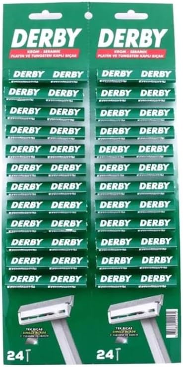 Derby Color Chart Single Razor 48 Li