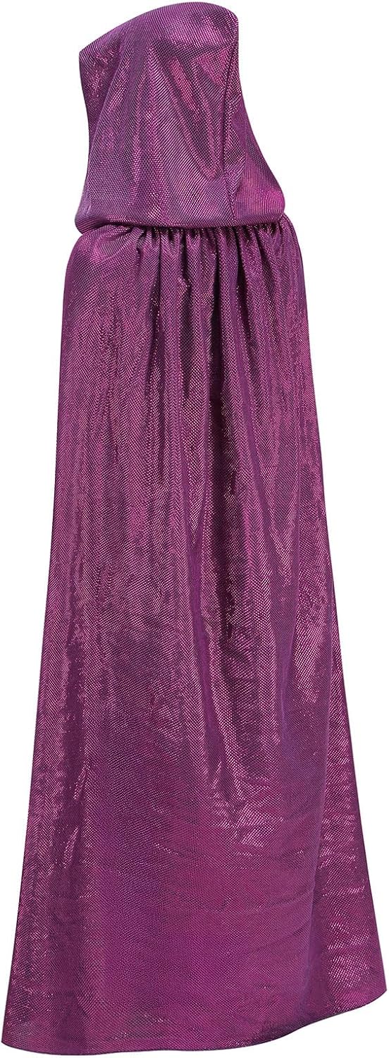 GRAJTCIN Adult Sequin Shiny Hooded Cloak Halloween Party Disco Medieval Royal Costume Cape