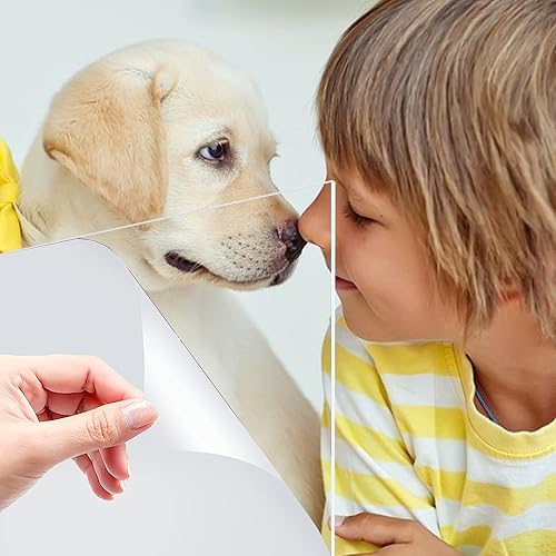 Miniatura 3 de Paquete de 2 láminas de acrílico transparente de 16 x 20 pulgadas, plexiglás fundido de 18 pulgadas de grosor (0.118 in), láminas de plástico