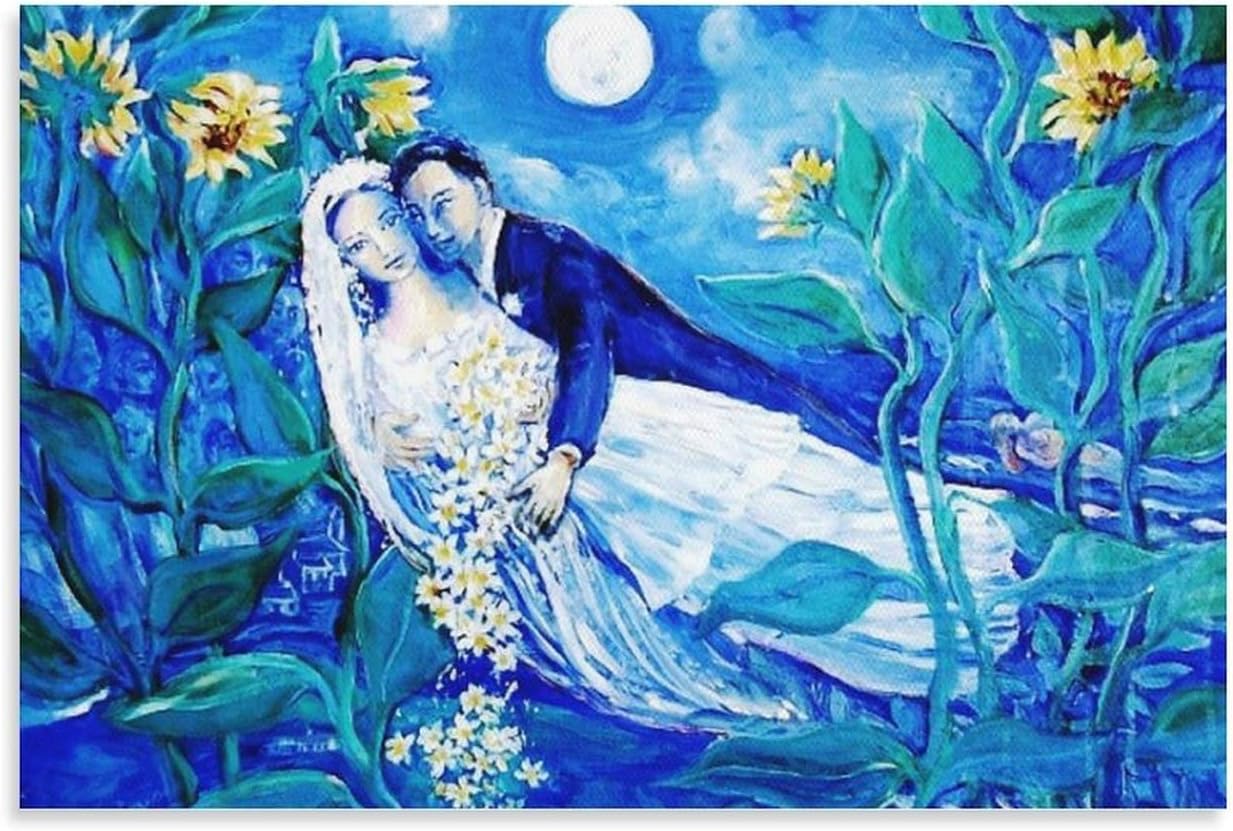 Amazon.com: INOMAK Famous Marc Chagall Art Poster Surrealisme