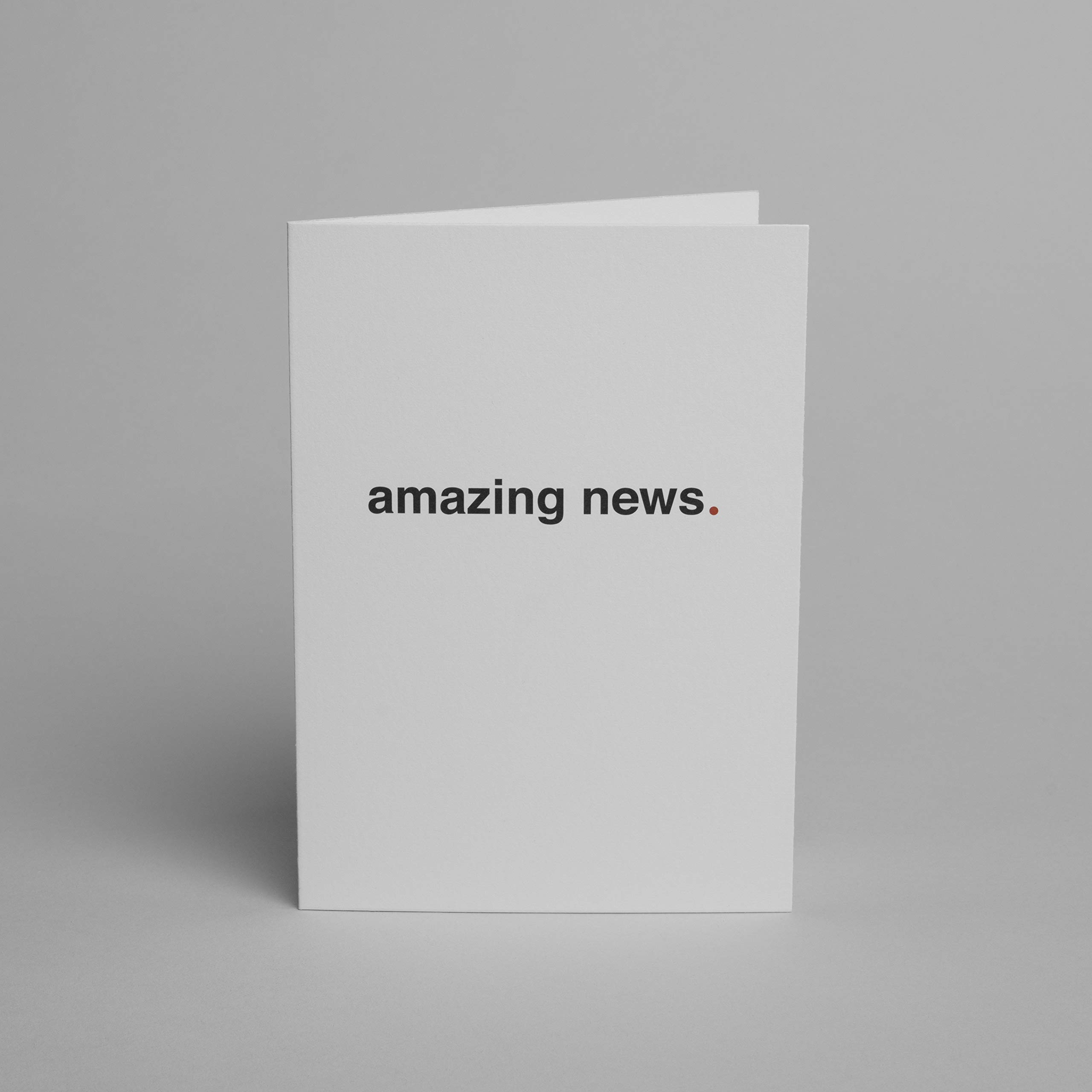 Blake Note Cards Sage News White Note Cards with envelopes 5 x 7 Inch (127mm x 176mm) Pack of 10