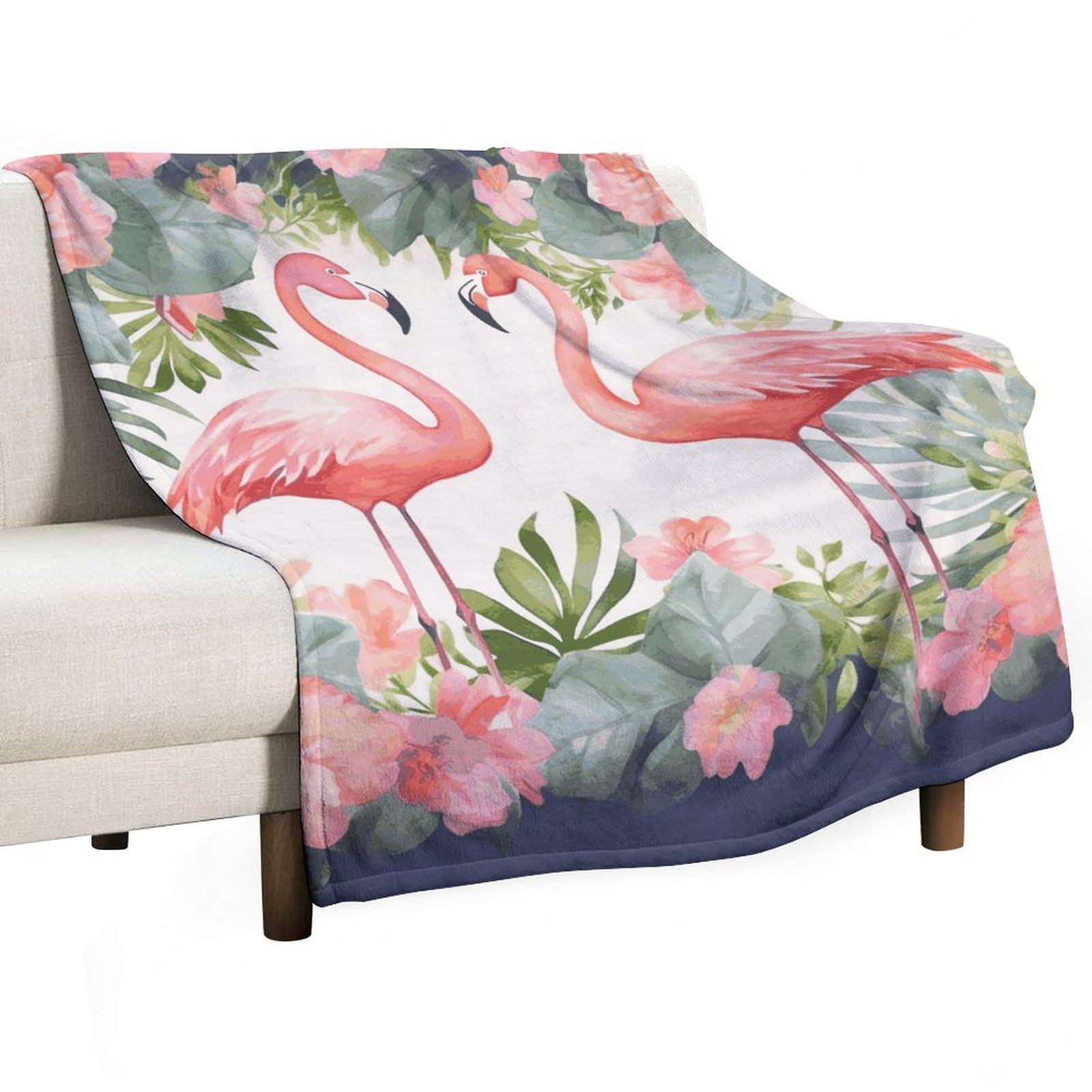 Couverture polaire confortable anti-froid pour canapé et lit deux places