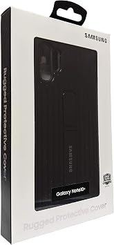 SAMSUNG Galaxy Note10+ Case, Rugged Drop Protection Cover - Black