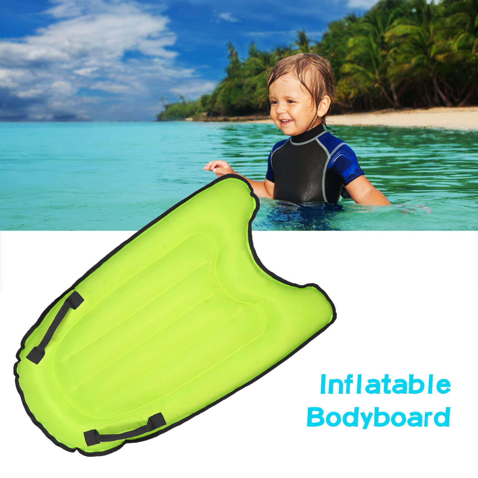 Amazon.co.jp: 浮き輪 インフレータブルサーフボード ボディボード