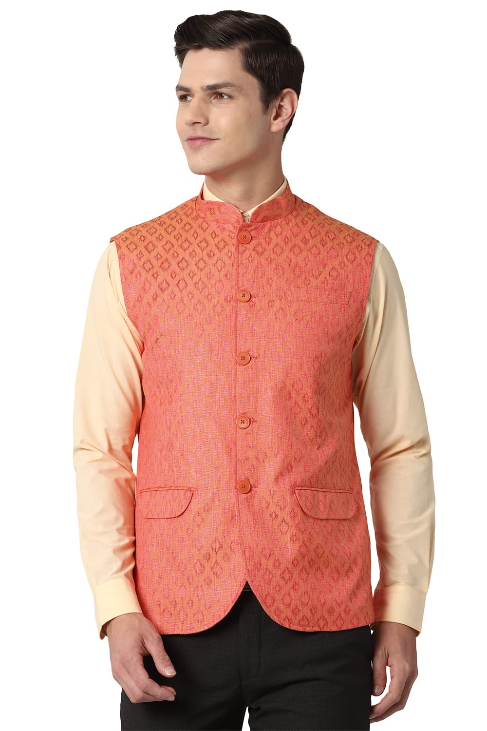 peter england Mens Nehru Jacket-picture-28