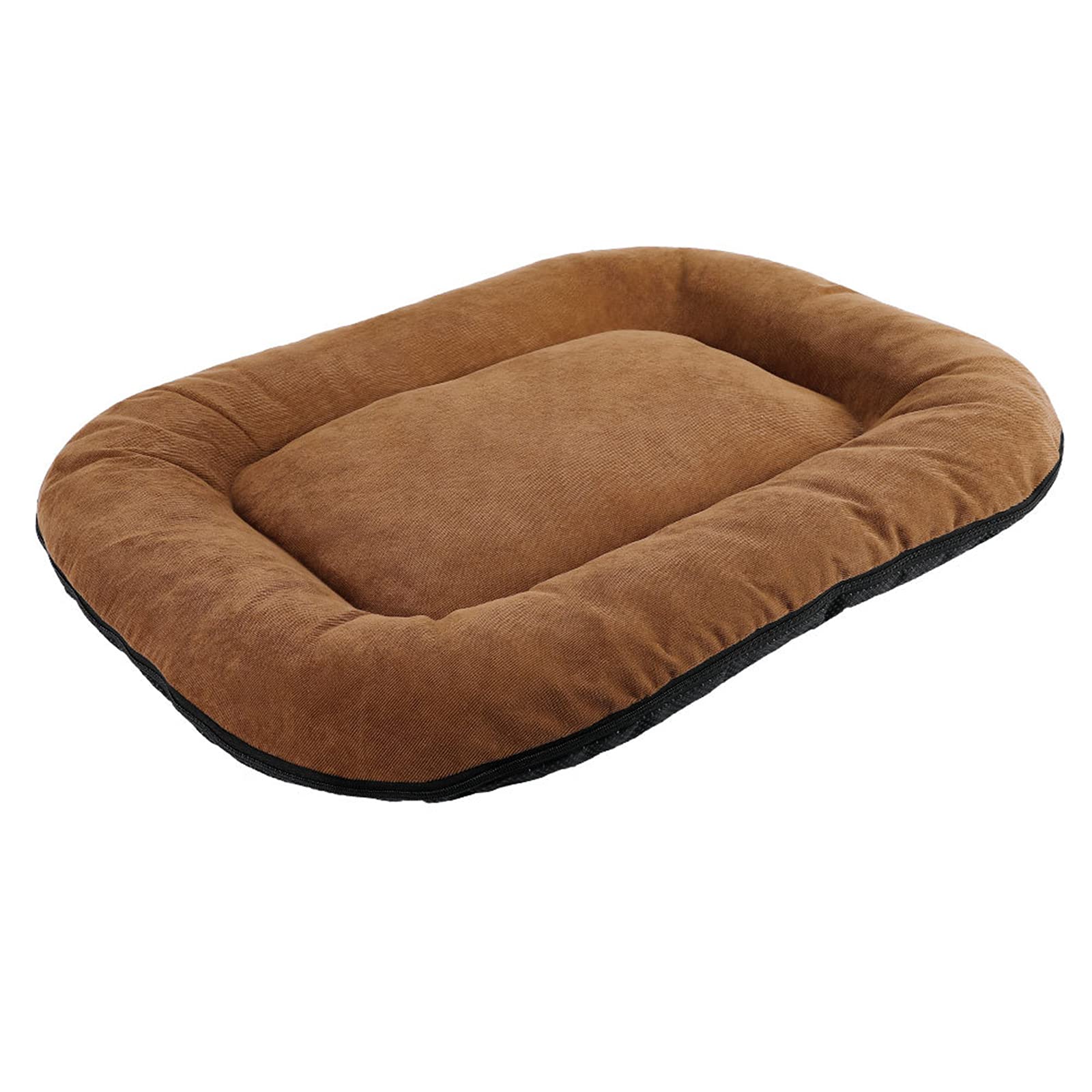 Lit pour chien et litière pour chat LWZ marron lavable en hiver