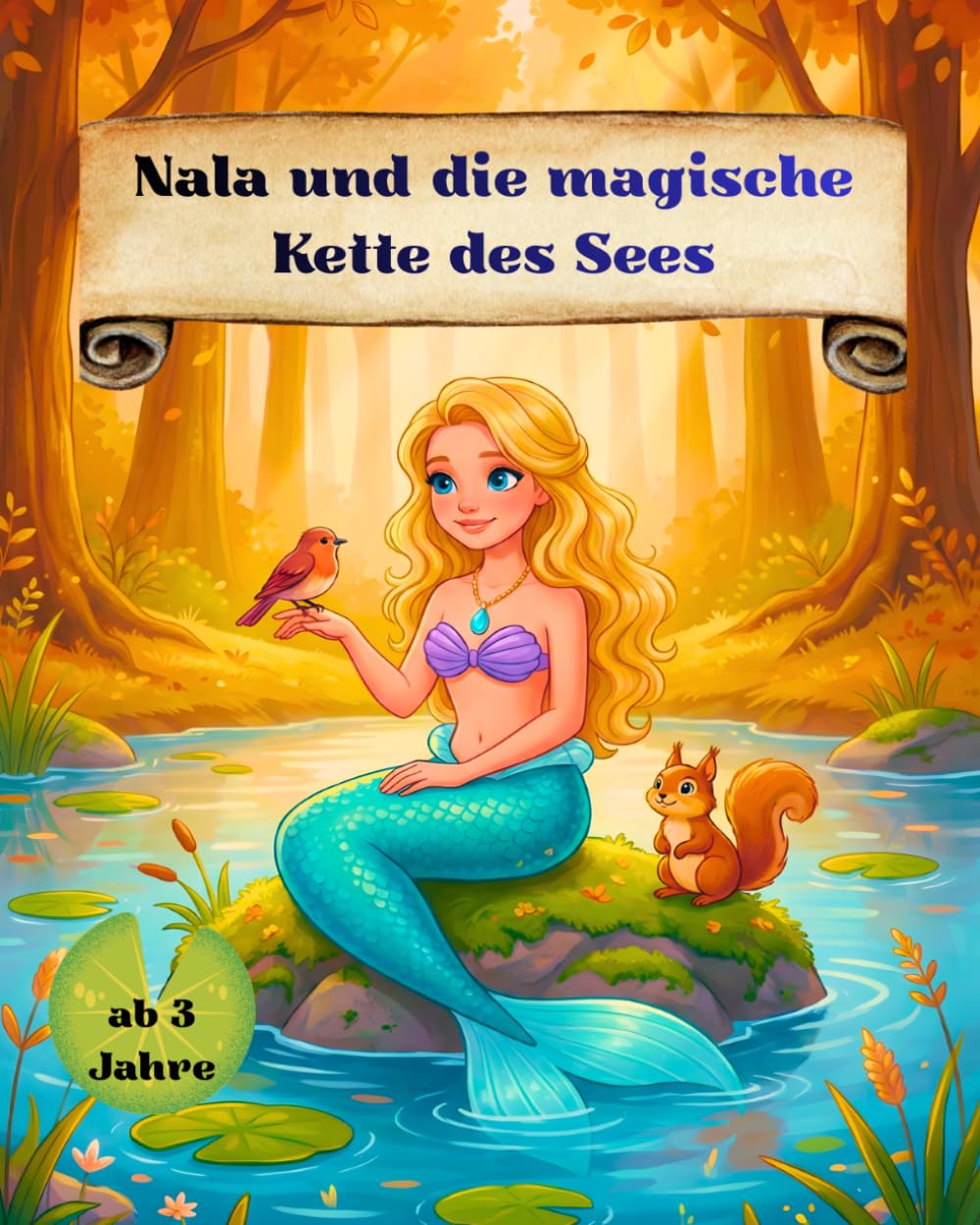 Nala und die magische Kette des Sees: Kinderbuch ab 3 Jahren über Mut, Freundschaft und wahre Liebe