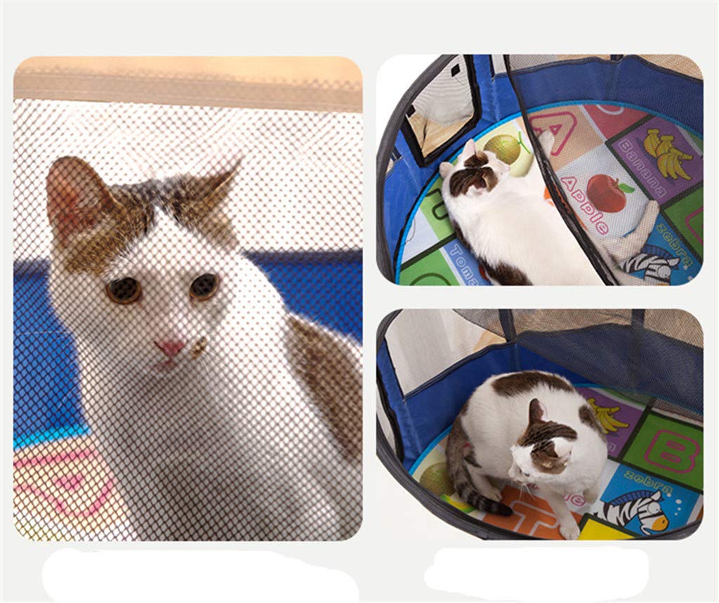 Recinto Pieghevole VavoPaw Per Piccoli Animali - Impermeabile, Con Cerniera, Per Gatti, Conigli, Criceti E Scoiattoli - Foto 7