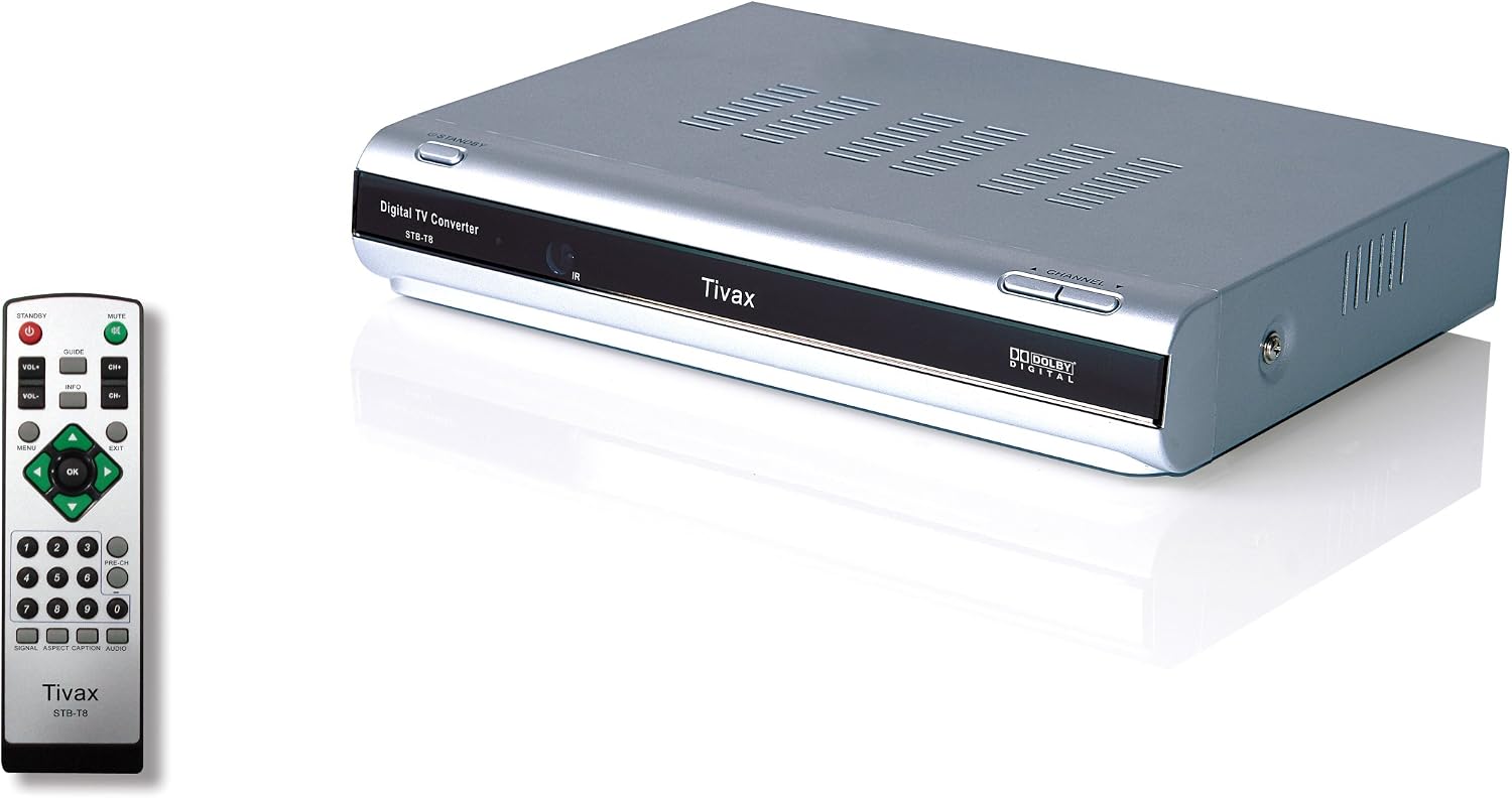 Tivax STB-T8 Digital to Analog TV Converter Box