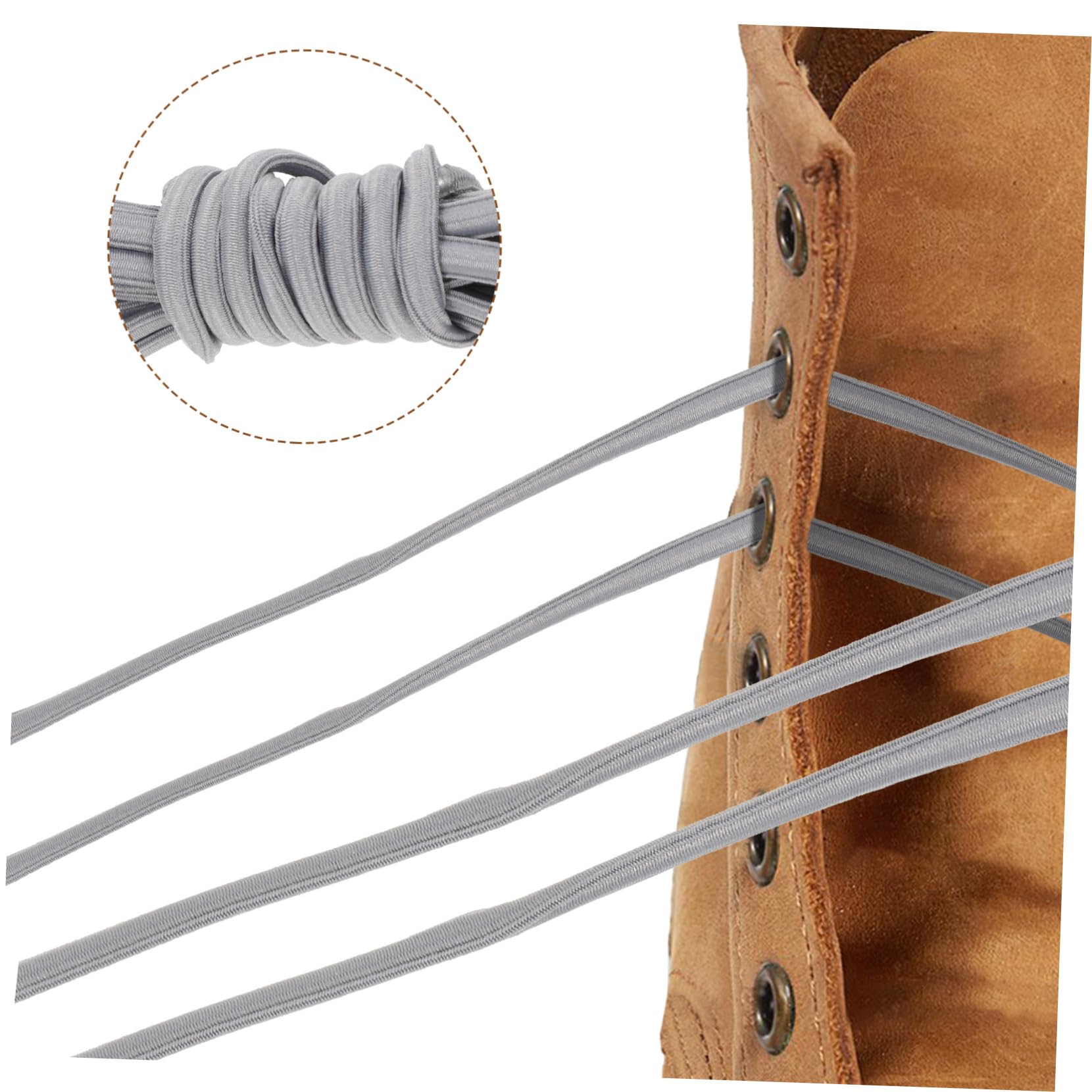 PACKOVE 12paia Stringhe Elastiche Regolabili Per Sneakers Cordonetti Tieless e Facili Usare e Compatibili Scarpe