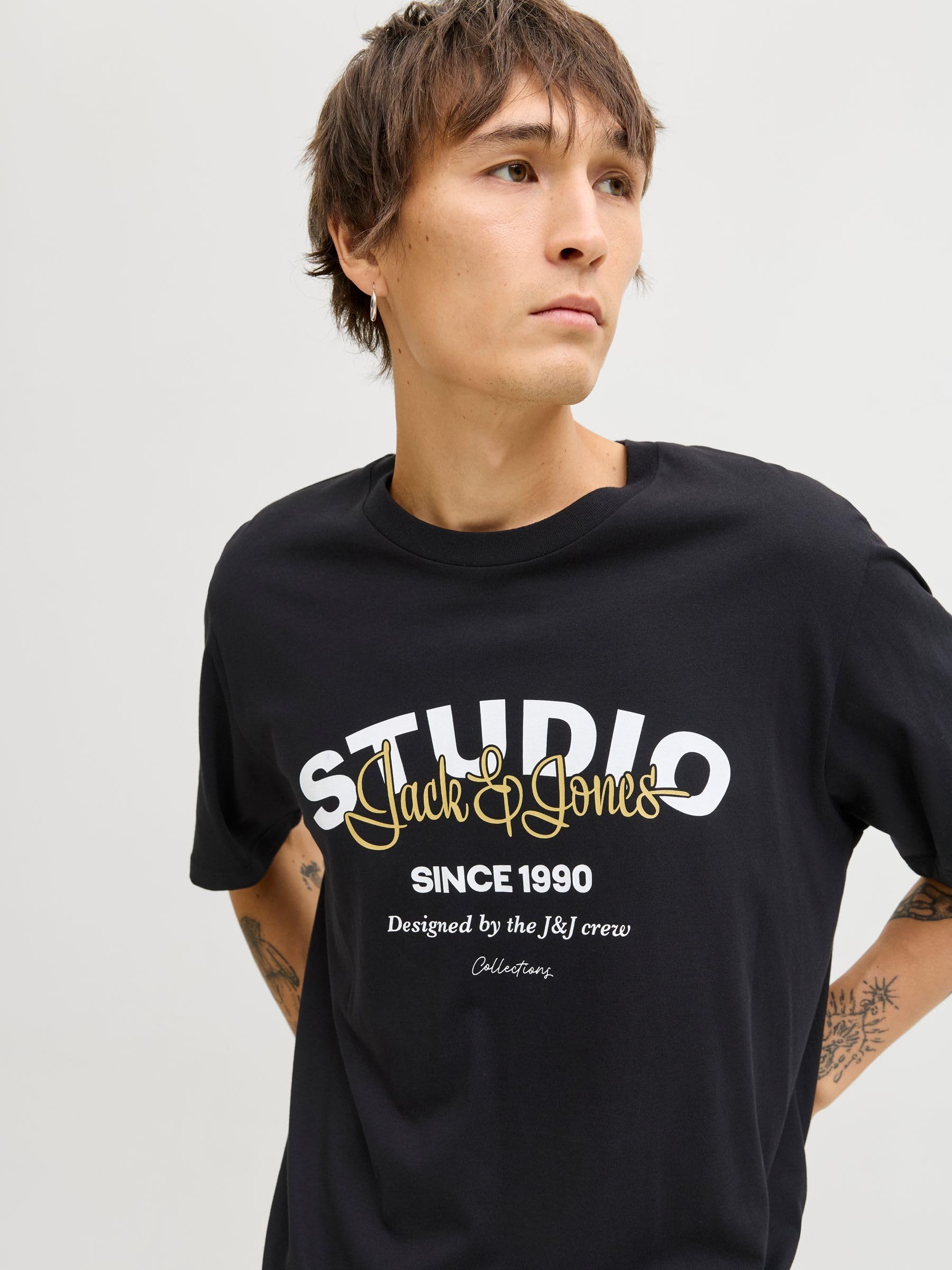 JACK & JONES Jjyuki Tee Ss Crew Neck Bf – Ansicht 7