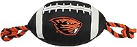 Vista 7 de Pets First NCAA Ohio State Buckeyes - Juguete de fútbol para perro, materiales de nailon de calidad resistente, cuerdas de tracción fuertes