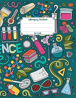 Laboratory Notebook for Kids: Homeschooling Science Experiment Notebook Paperback – 23 Jan. 2022