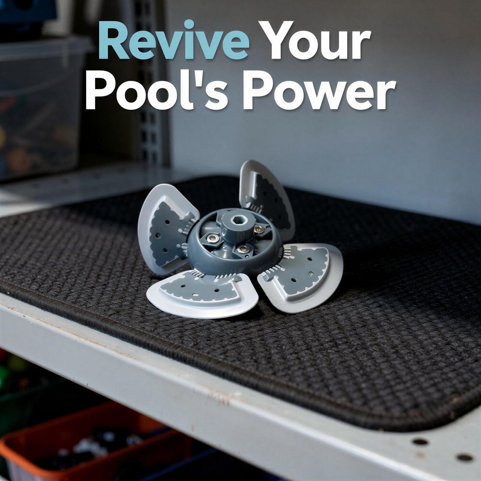 Pièces pour Nettoyeur de Piscine, kit de Remise à Neuf MX6 MX8 avec chenilles et hélice Moteur, pièces de Rechange en Plastique et Caoutchouc résistants, compatibles avec Zodiac Baracuda MX6 MX8