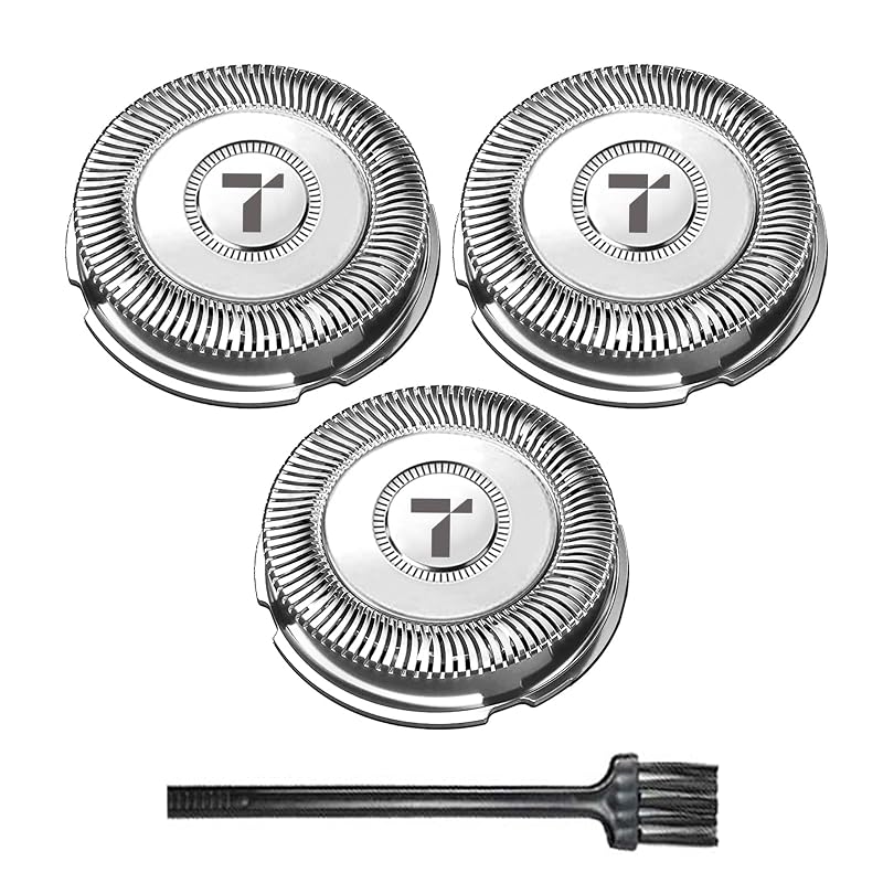 Cabeças de reposição SH70 RF RollingFit compatíveis com Philips Norelco 7000, pacote com 3