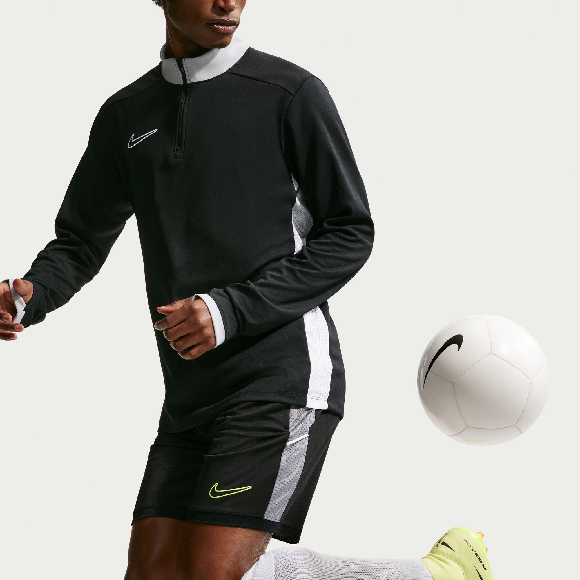 NIKE Dri-Fit Academy 25 Drill Maglietta a Maniche Lunghe Uomo (Pacco da 1)