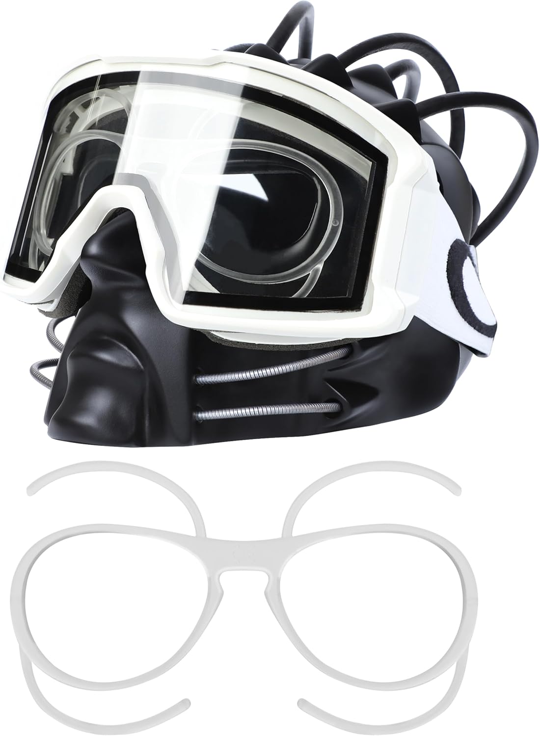 ToughAsNails Insert Optical Adaptor Lens Carrier & Nose Pieces Compatible with GIRO BUSTER/METHOD(AF)/AXIS (AF)/CONTOUR Ski Goggles