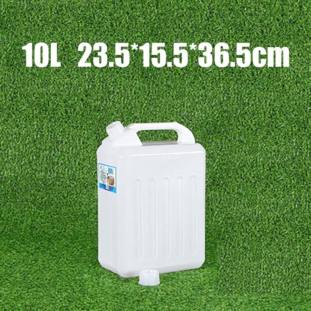 Gruby plastikowy zbiornik na wodę z kranu, prostokątny zbiornik na deszczówkę, domowy pojemnik na wodę, wiadro na wodę, zbiornik na wodę o dużej pojemności (10 l)